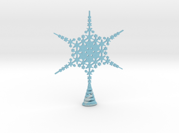 XLarge Sparkle Snow Star - Tree Top - HP4-XL 3d printed