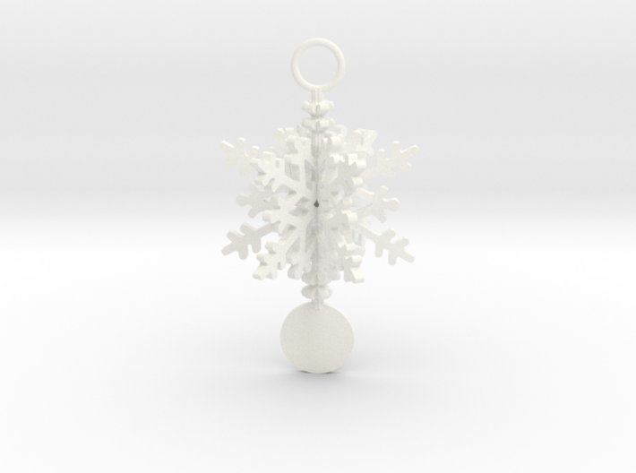 Snowflake Ornament 3d printed