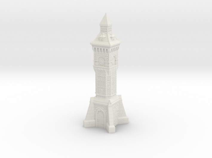 28mm/32mm scale Victorian clock Tower 3d printed