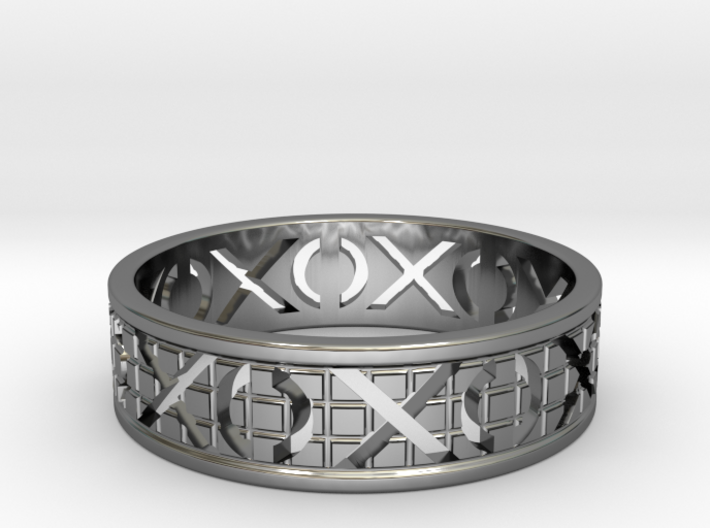 Size 13 Xoxo Ring A 3d printed
