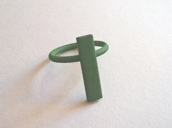 Long ring - size 52 3d printed
