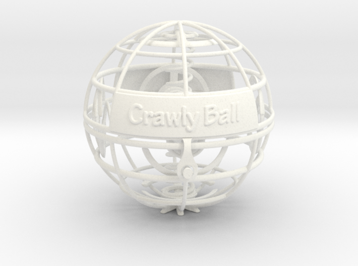Crawly Ball 3d printed 