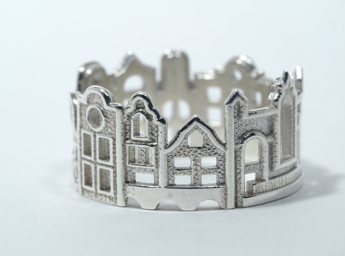 Amsterdam Ring - Gift for Traveler 3d printed 