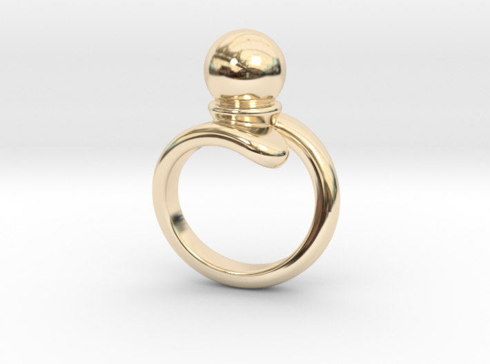 Fine Ring 25 - Italian Size 25 3d printed