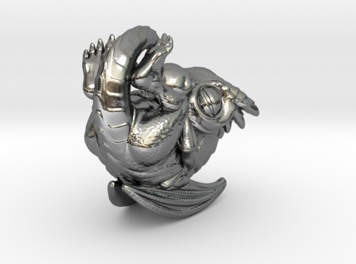 Dragon Baby Talisman 3d printed 