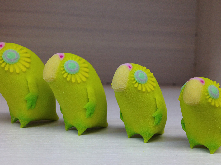 Kakapo Mum (37mm) 3d printed 