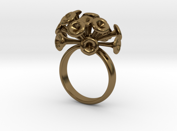 Discosphaera Ring 3d printed