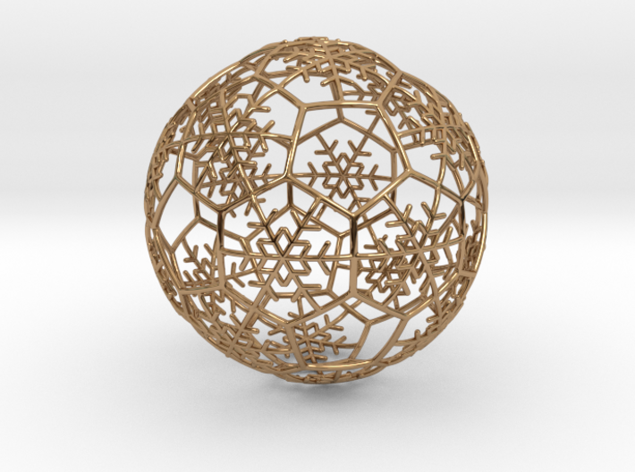 iFTBL Xmas Snow Ball / The One - Ornament 60mm ' 3d printed