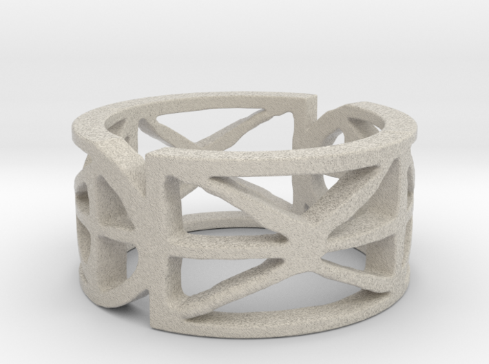 Sefirot Ring Size 7 3d printed