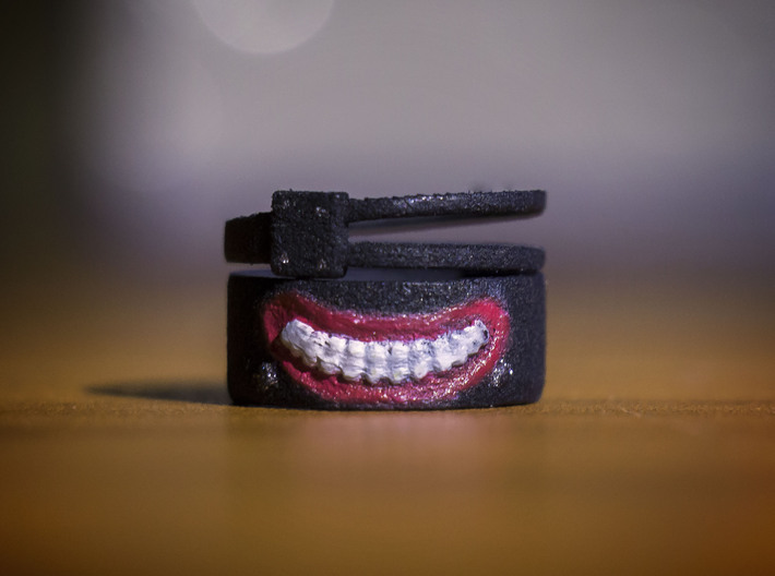 Tokyo Ghoul Ring: (US Size 4.0) 3d printed Photo