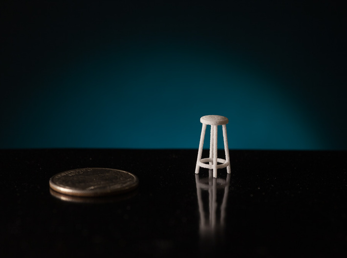 1:48 30&quot; Simple Stool 3d printed