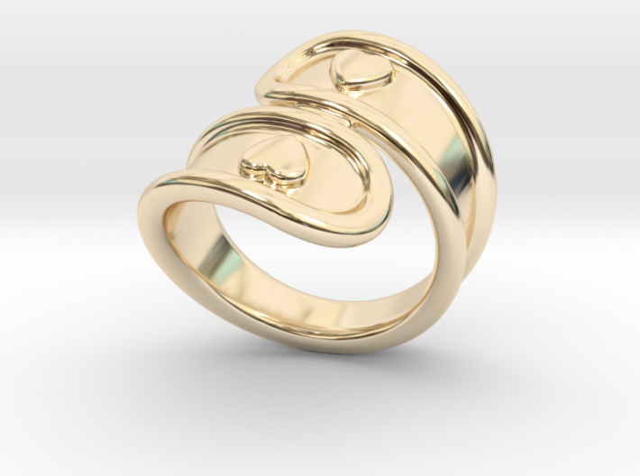 San Valentino Ring 28 - Italian Size 28 3d printed