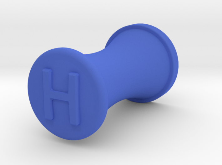 Hook Round Letter Outside 3d printed