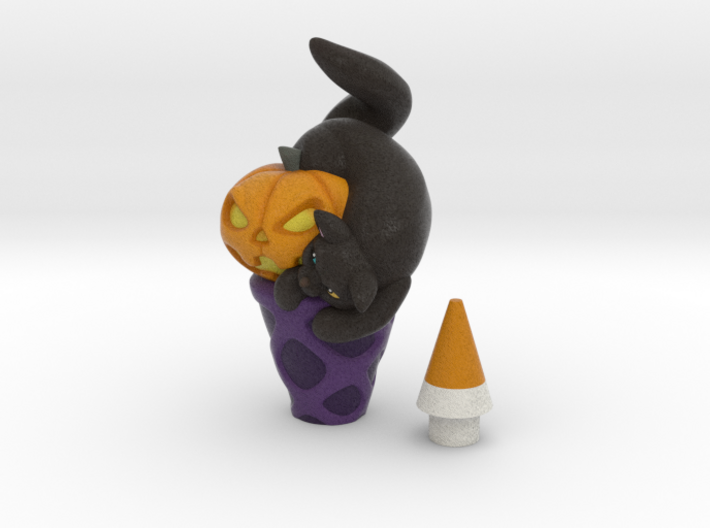 Halloween icecream 3d printed