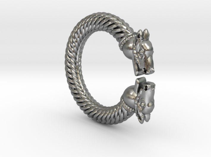 VIking Dragon Ring Alfa 3d printed