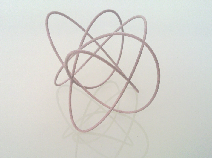 Lissajous (5, 4, 3) (0, π/2, π/2) 3d printed