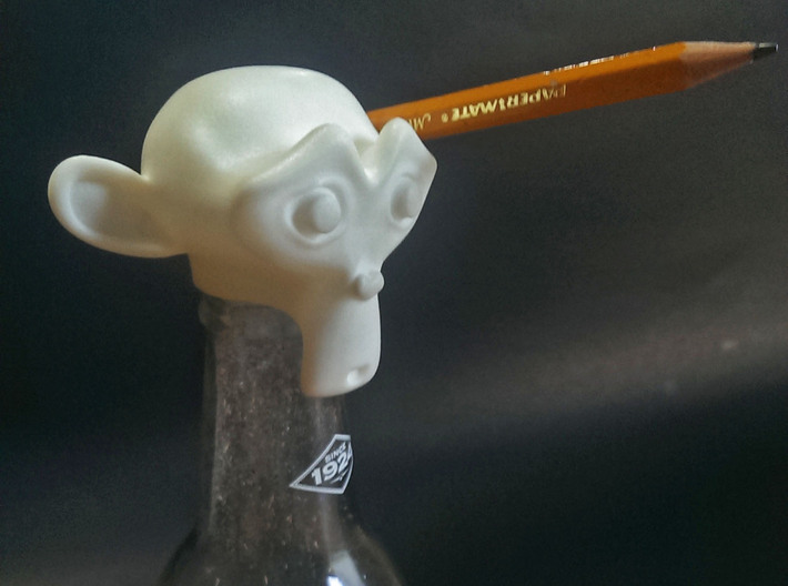 Pencil Sharpener Monkey (Case) 3d printed 