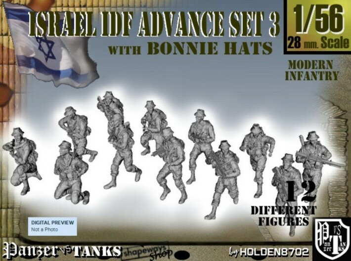 1-56 IDF BONNIE ADVANCE SET 3 3d printed 