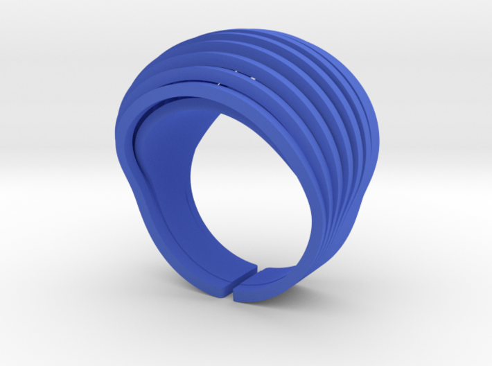 OvalRing (Size US 7 1/2 ; EU 16) 3d printed 