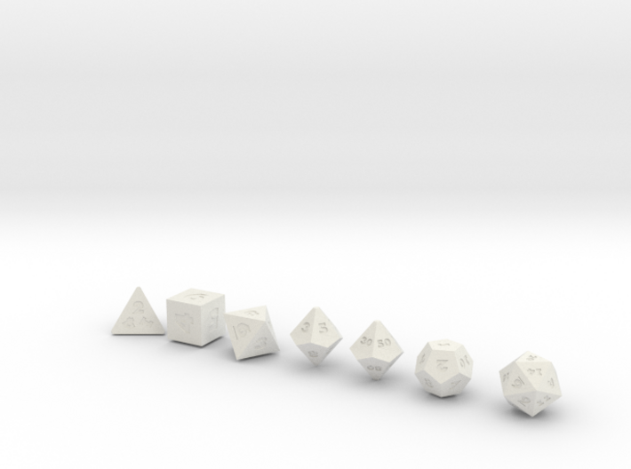 World's Smallest Dice? 3d printed