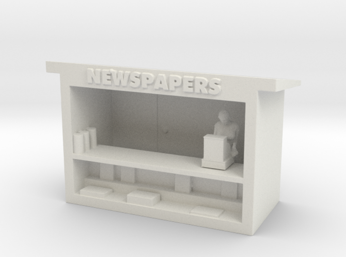 News Stand - HO 87:1 Scale 3d printed