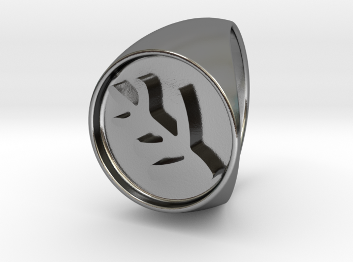 Classic Elder Sign Signet Ring Size 10 3d printed