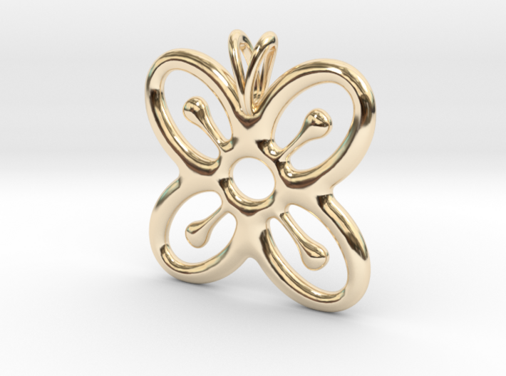 BESE SAKA Symbol Jewelry Pendant 3d printed