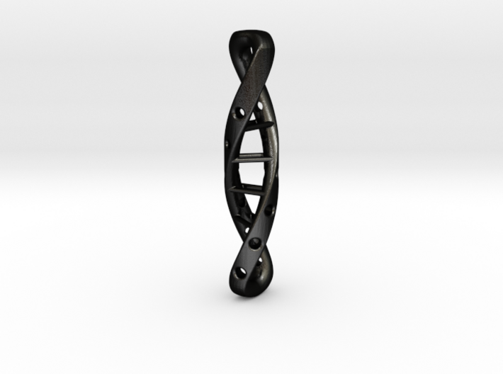 tritium: Dna Supported vial keyfob pendant 3d printed 
