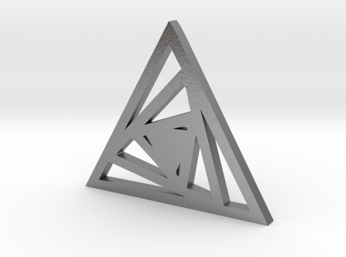 Triangle Pendant- Sacred Geometry Collection 3d printed
