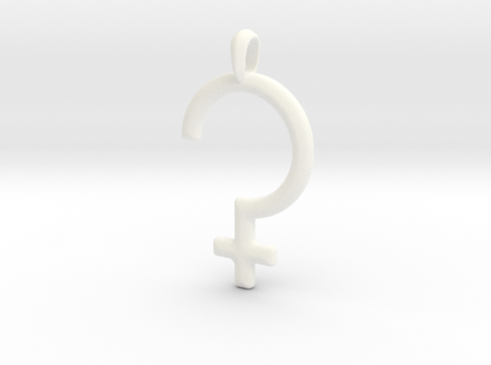 Ceres Symbol Jewelry Pendant 3d printed