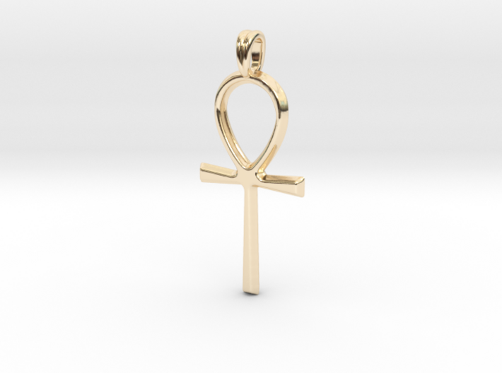 Ankh Symbol Jewelry Pendant 3d printed