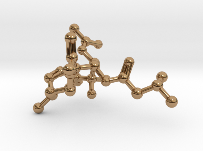 Neurolenin B Molecule Necklace 3d printed
