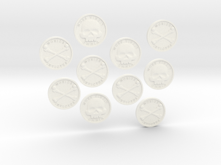 TEN Coins of Acheron 3d printed