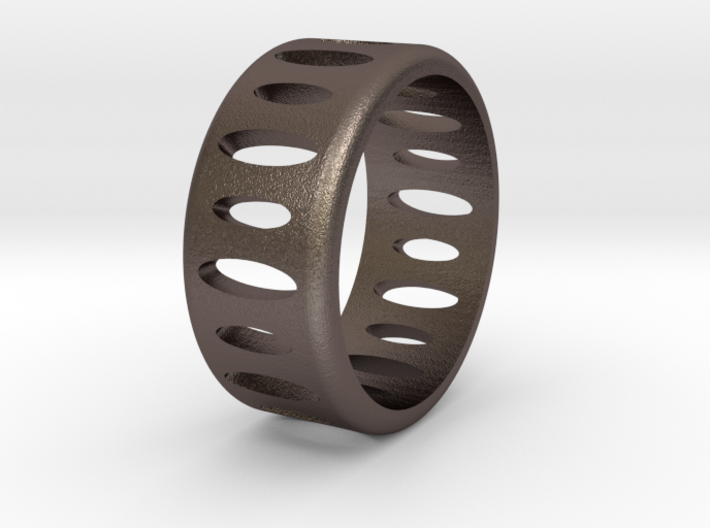 AB Ellipse Ring - Size 7 1/2 3d printed