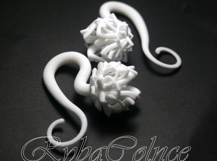 Plugs / The Lotus Flower / size 4G (5 мм) 3d printed