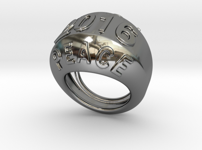 2016 Ring Of Peace 21 - Italian Size 21 3d printed