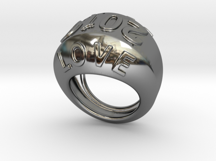 2016 Ring Of Peace 25 - Italian Size 25 3d printed