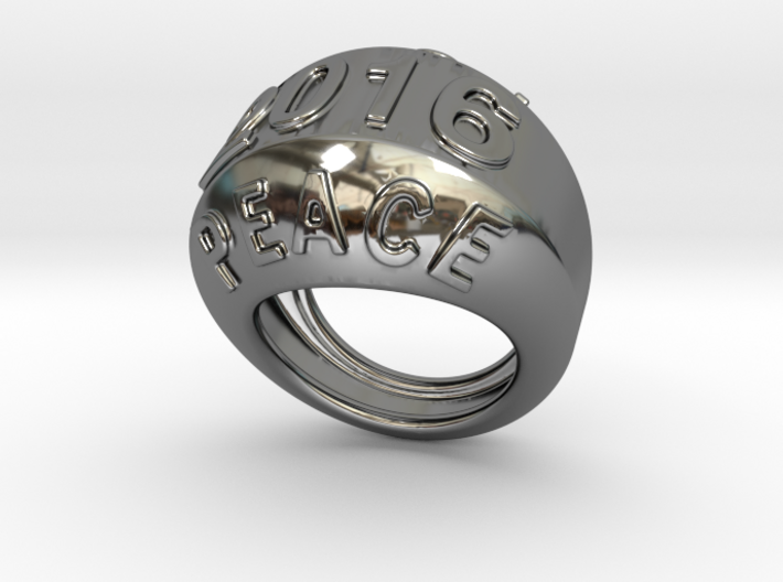 2016 Ring Of Peace 26 - Italian Size 26 3d printed