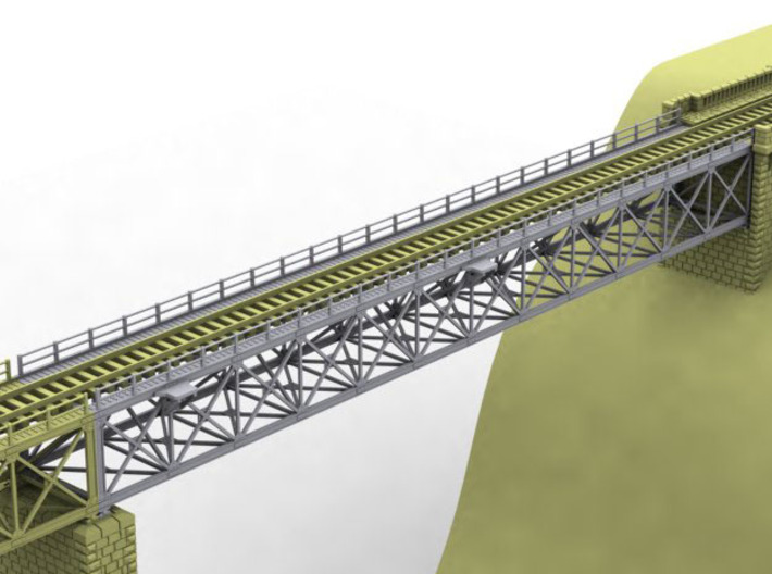 NV4M01 Modular metallic viaduct 1 3d printed
