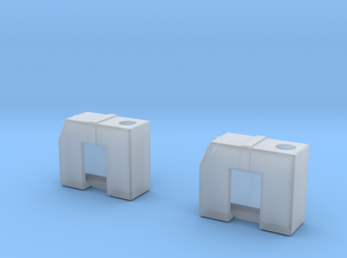Tyrrell003 Fluid Tanks, 1/20 scale, two pieces 3d printed