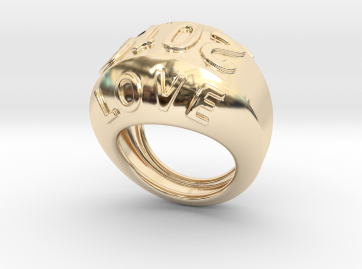 2016 Ring Of Peace 32 - Italian Size 32 3d printed