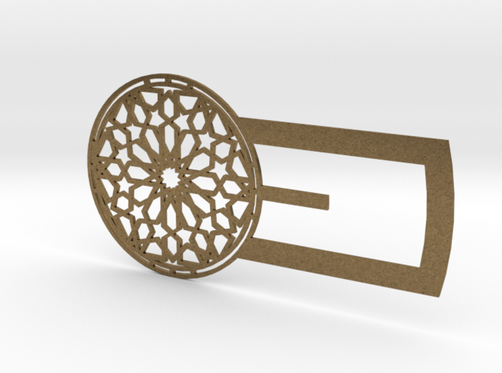 Mudejar Bookmark 3d printed