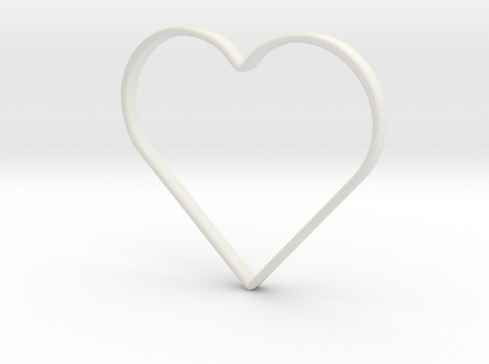 Hand Heart Saftyring 3d printed