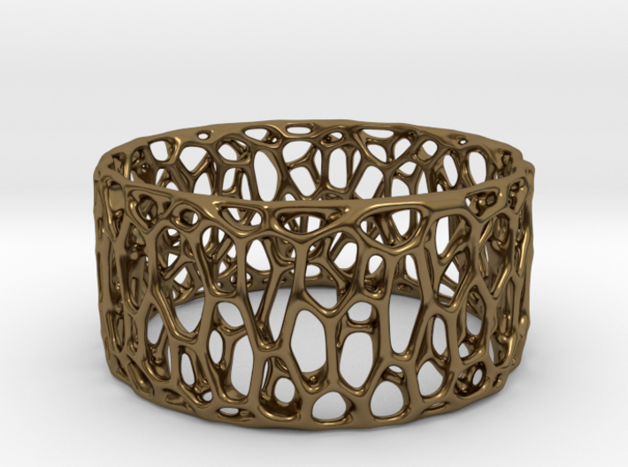 Frohr Design Easy Radiolaria Bracelet 3d printed