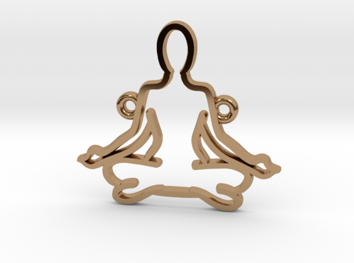 Meditation Yoga Lotus Pose 3d printed