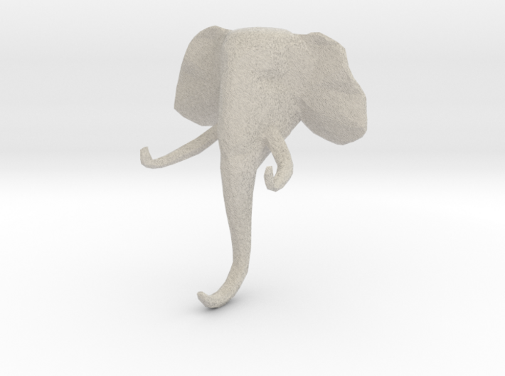 Elephant Clothes-Hanger 3d printed