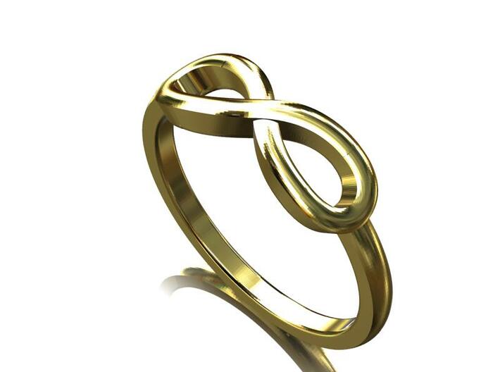 Infinity 3 Ring FUD Models 3d printed