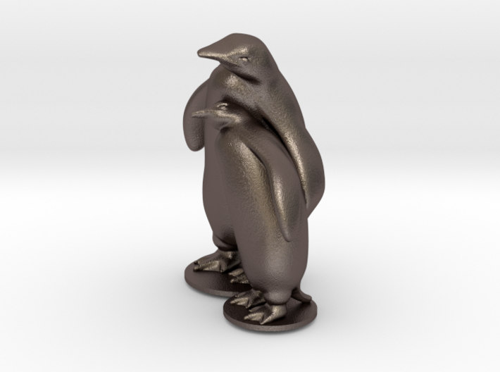 Penguins 3d printed