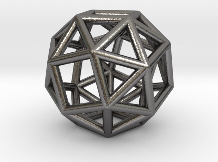 0273 Snub Cube E (a=1cm) #001 3d printed