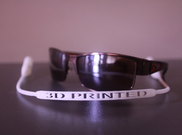 Sunglasses Strap 3d printed Printed in Elasto Plastic